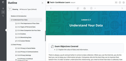 CertMaster Learn Tech+ (V6)  - FC0-U71  (2 Months)