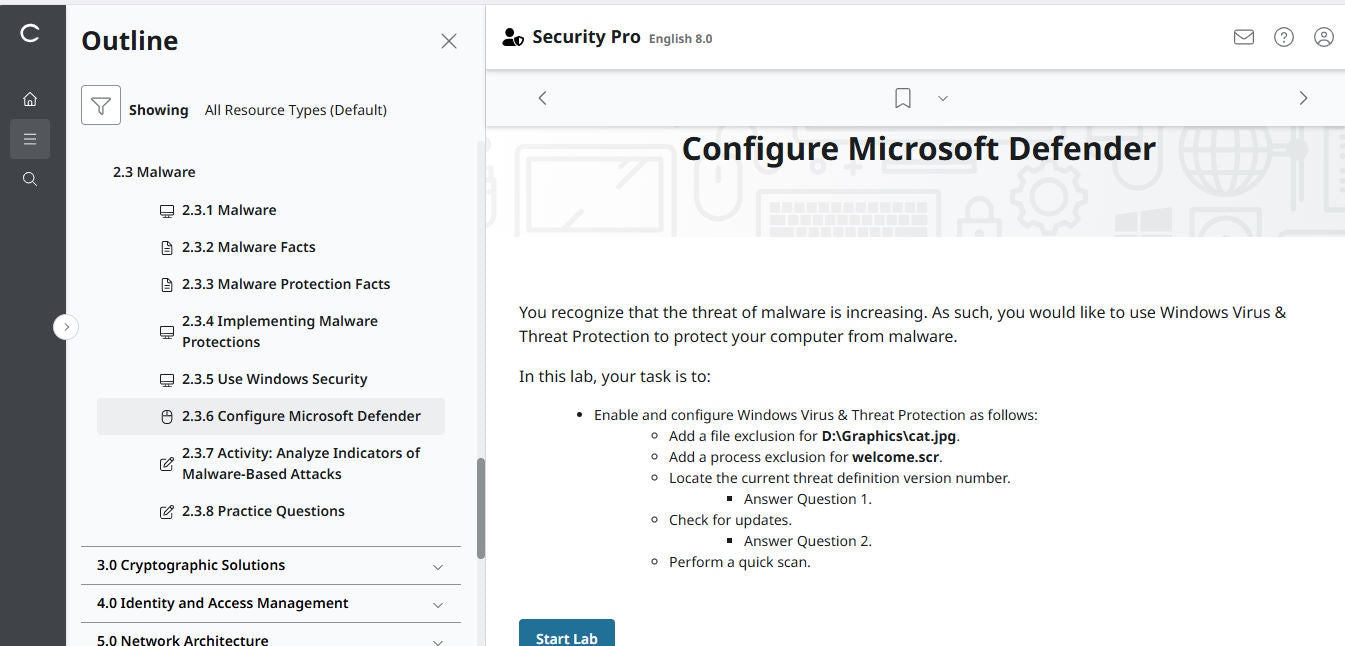 Best Price TestOut Security Pro for Security+ (SY0-701) - Individual License