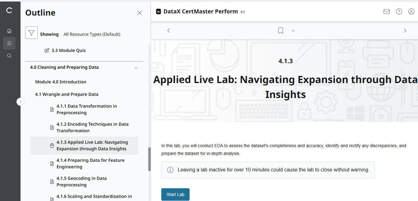 Best Price Guarantee ✅ CompTIA DataX CertMaster Perform (V1)