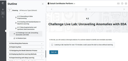 Best Price Guarantee ✅ CompTIA DataX CertMaster Perform (V1)