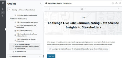 Best Price Guarantee ✅ CompTIA DataX CertMaster Perform (V1)