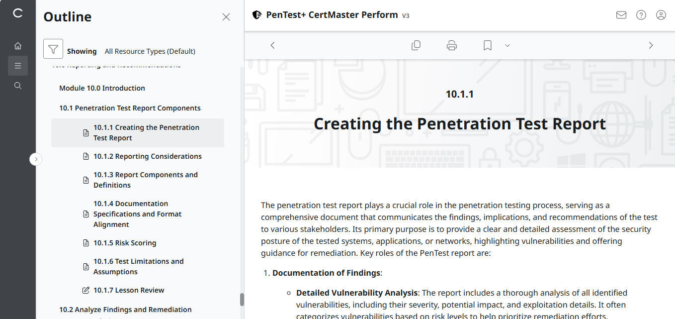 Best Offer  ✅ CompTIA PenTest+ CertMaster Perform  PT0-003 (V3) (3 Month Access)